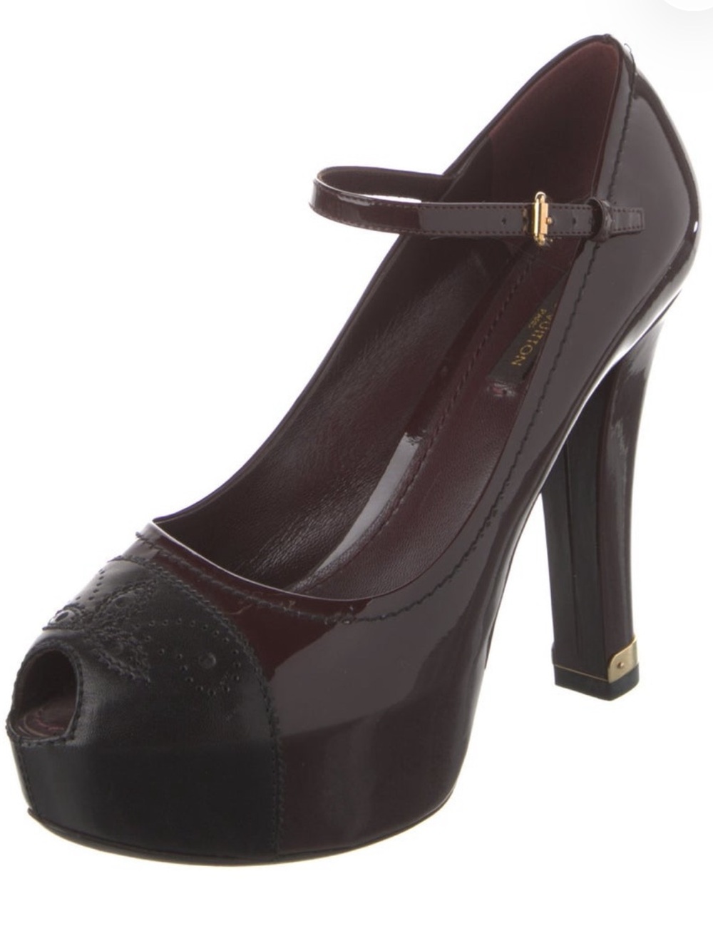 Louis Vuitton
Patent Leather Colorblock Pattern Pumps
Women's Size: 7 | IT 37